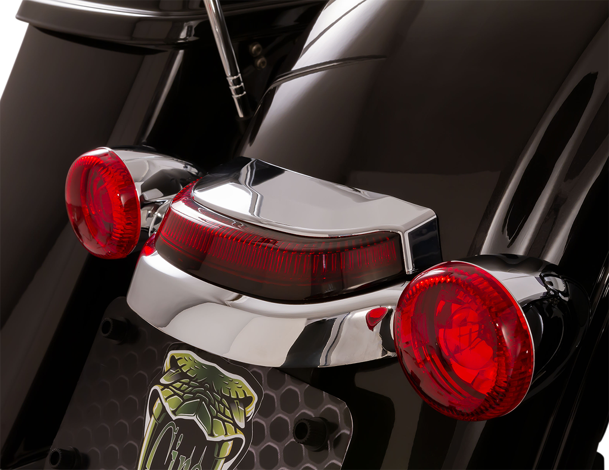 Ciro Taillight Ltstrk - Red/Chrome