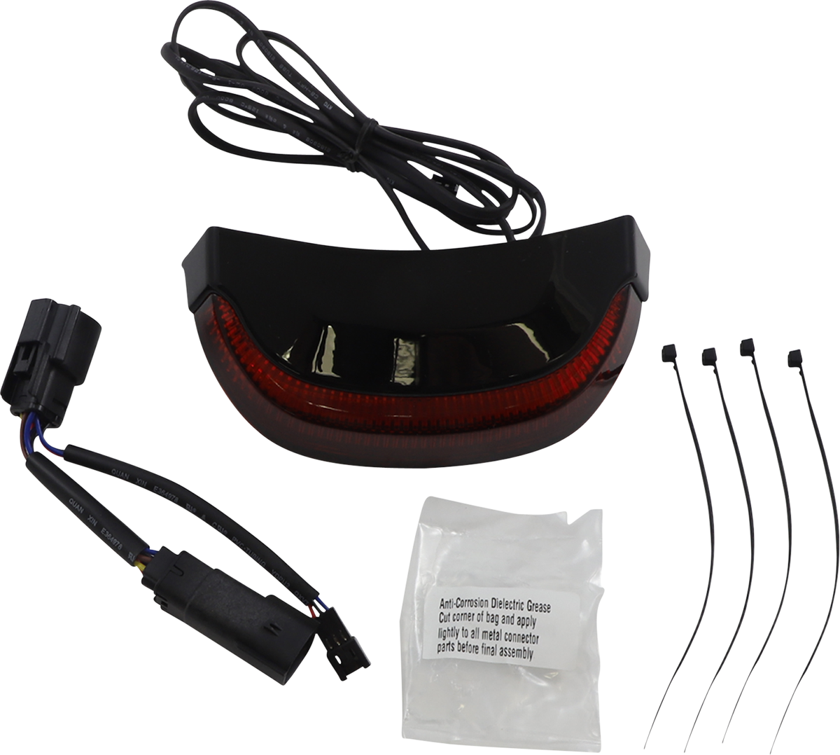 Ciro Taillight Ltstrk - Red/Black