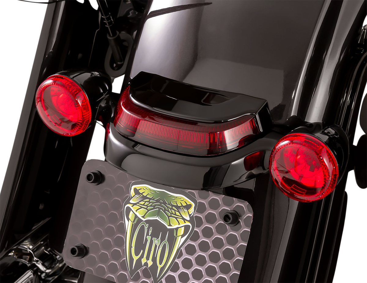 Ciro Taillight Ltstrk - Red/Black