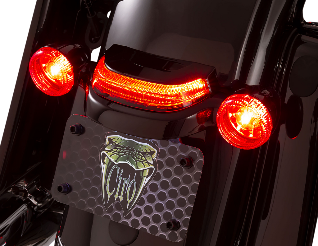Ciro Taillight Ltstrk - Red/Black