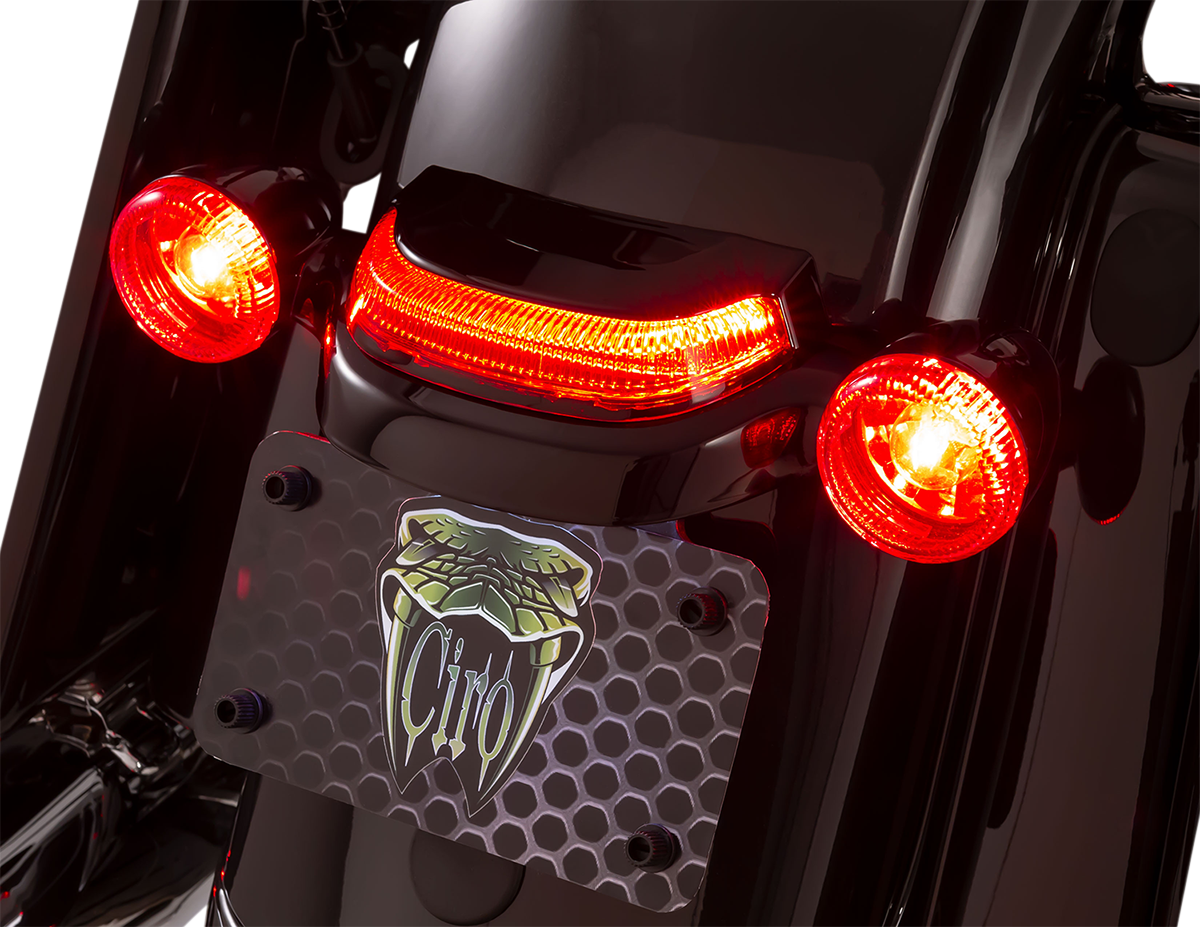 Ciro Taillight Ltstrk - Red/Black