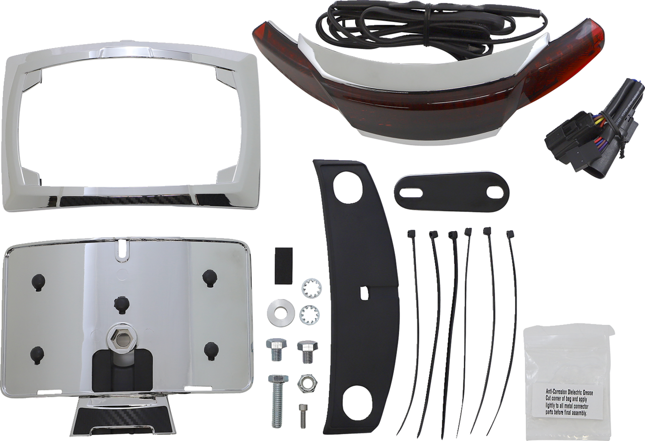 Ciro Taillight/lp Ls - Chrome/Red