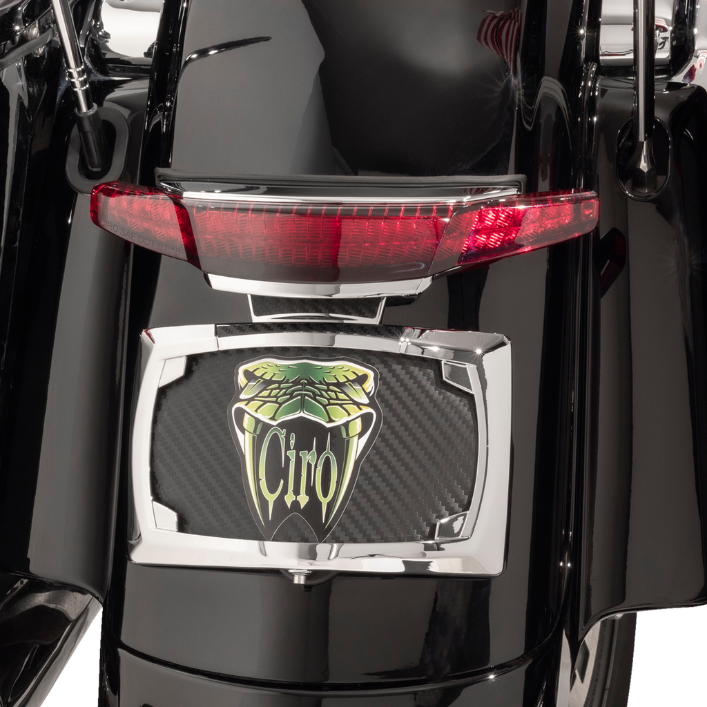 Ciro Taillight/lp Ls - Chrome/Red