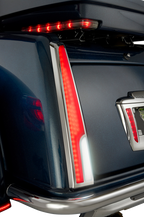 Ciro Taillight Led Tri Glide Red Lens - Chrome