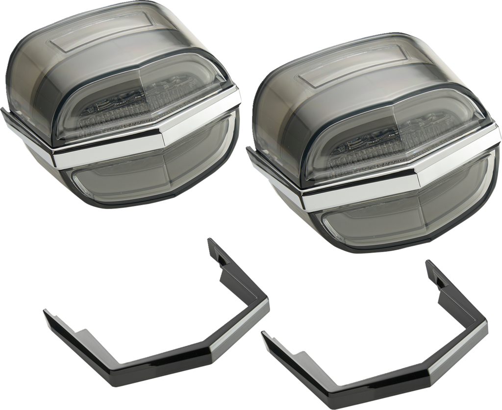 Ciro Taillights Tri Glide Light Smoke Lens