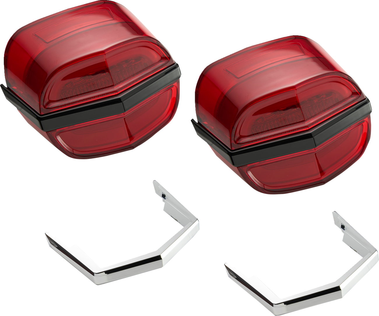 Ciro Taillights Tri Glide Red Lens