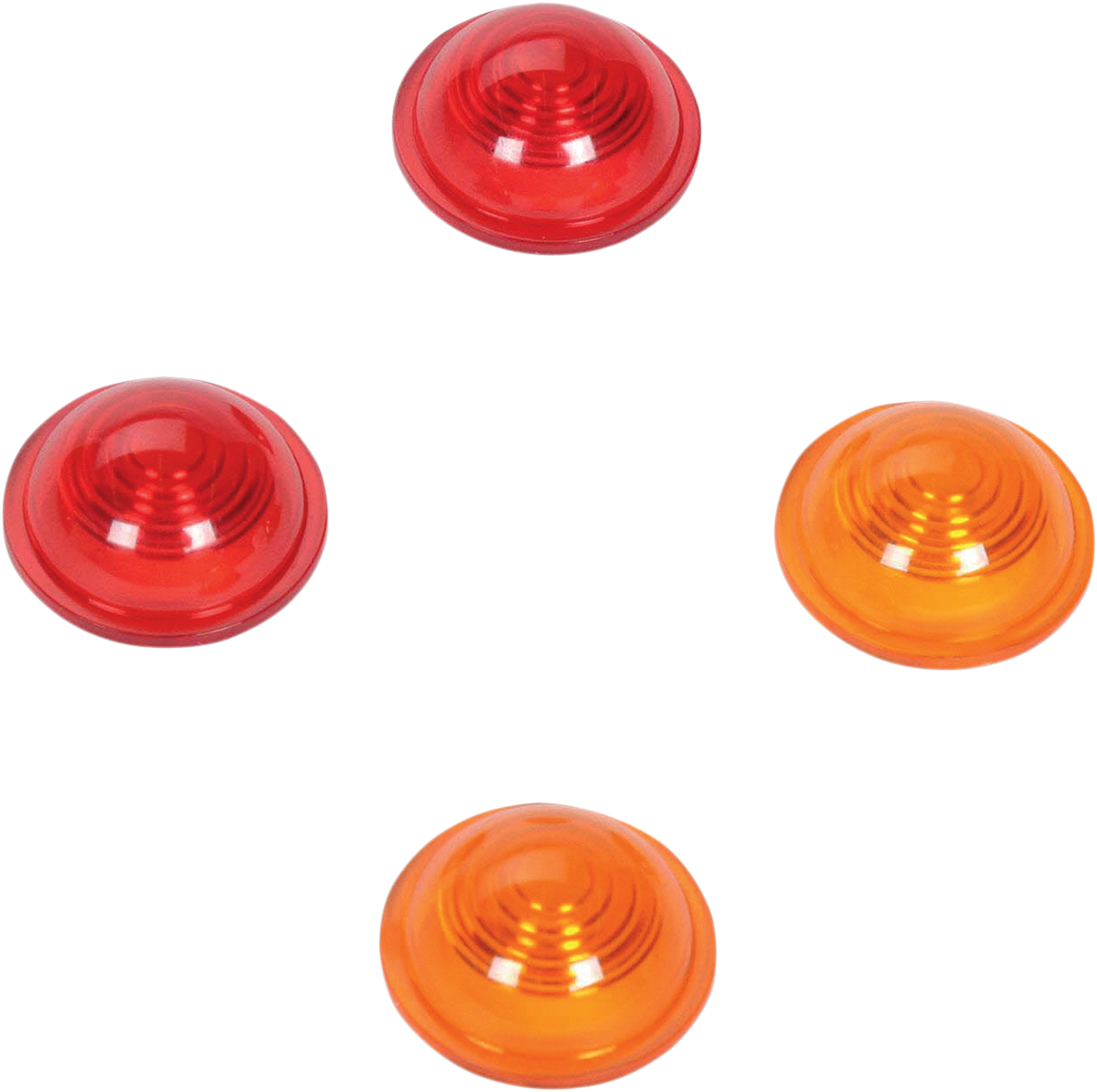 Drag Specialties Lens Kit Amb/red Mini-bul