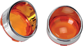 Drag Specialties Bezel T/s Visor Amber