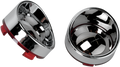 Drag Specialties Bezel T/s Visor Red/mir