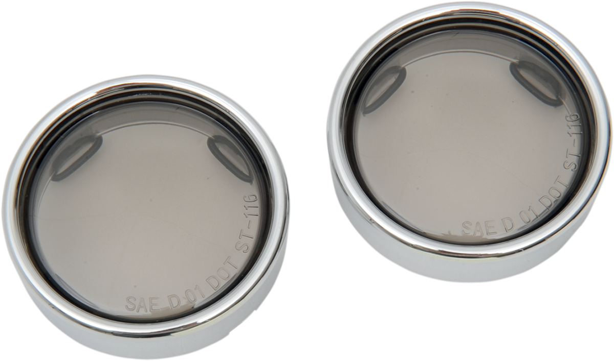 Drag Specialties Lens Smk W/trim Ring