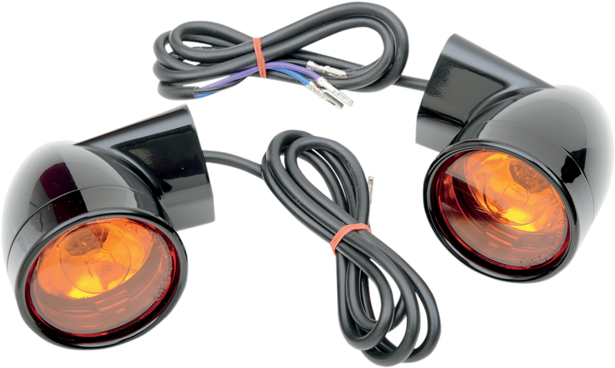 Drag Specialties Lights T/s Bullet Blk Flt
