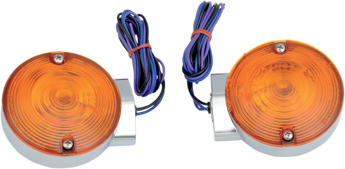 Drag Specialties Lights T/s Chr Front Flt
