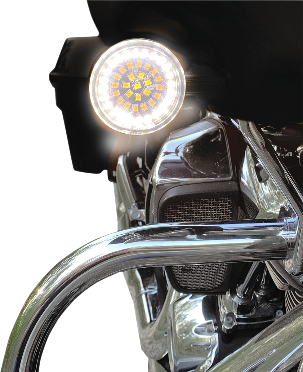 Drag Specialties Light Dual Ring Bllt