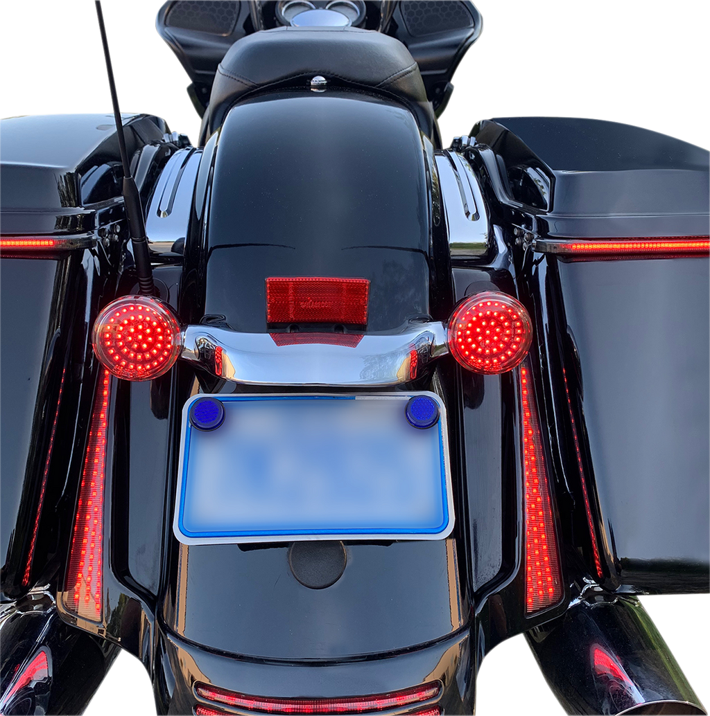 Drag Specialties Insert Led Red 1156 Flat