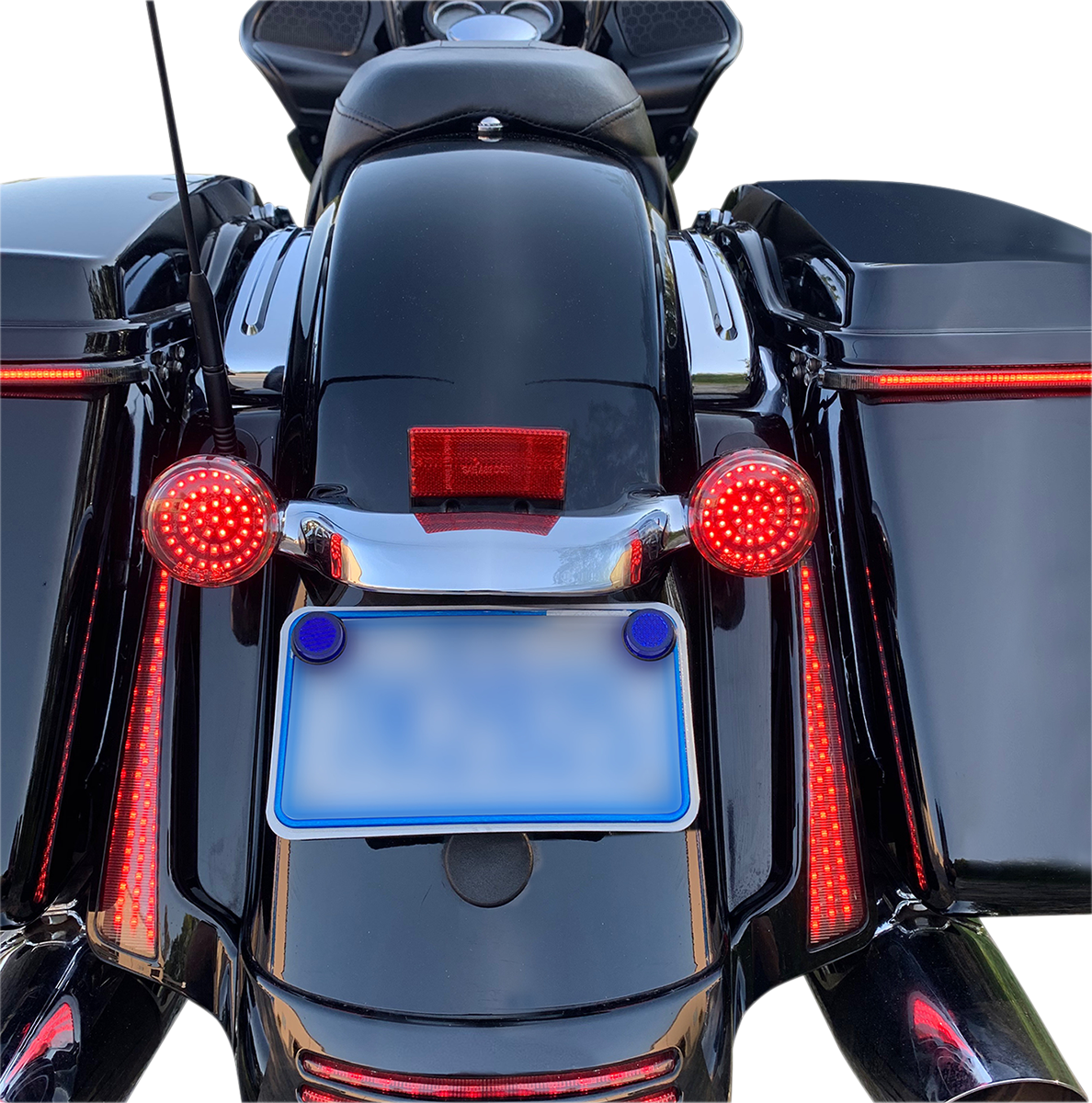Drag Specialties Insert Led Red 1156 Flat