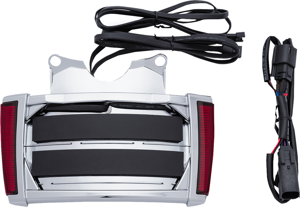 Ciro Frame Lp W/leds - Chrome/Red