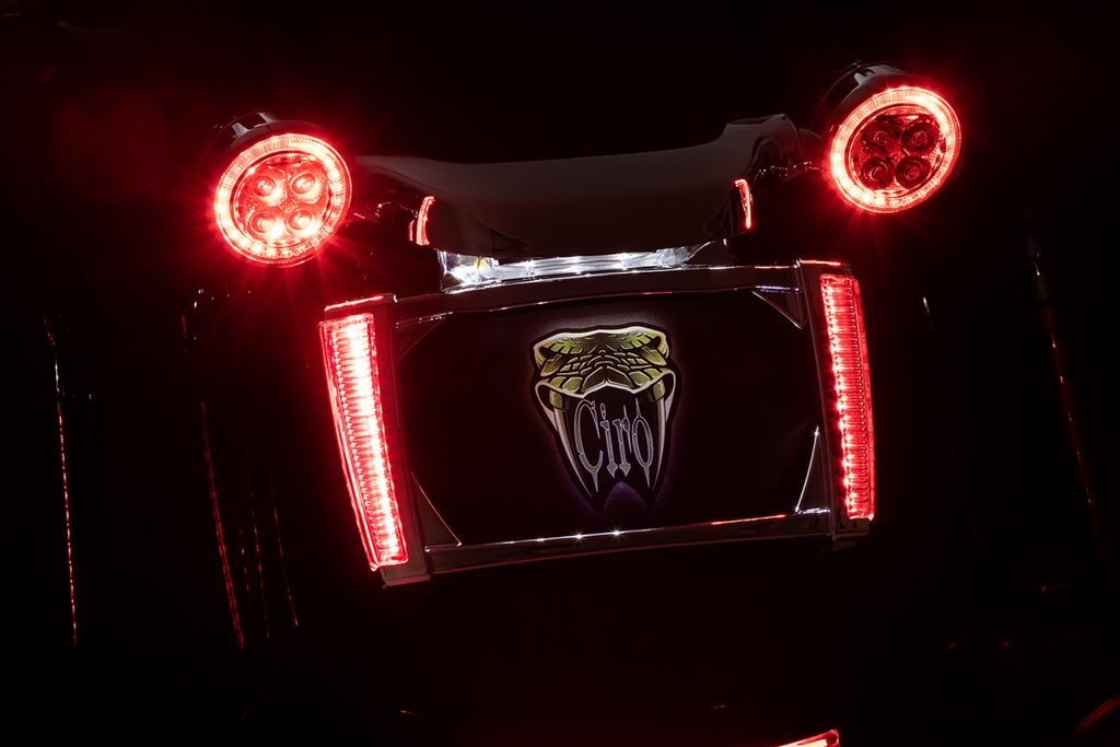 Ciro Frame Lp W/leds Chr/smk