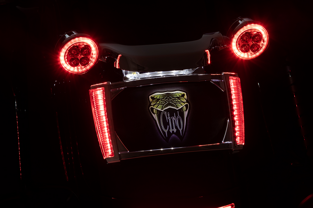 Ciro Frame Lp W/leds Chr/smk