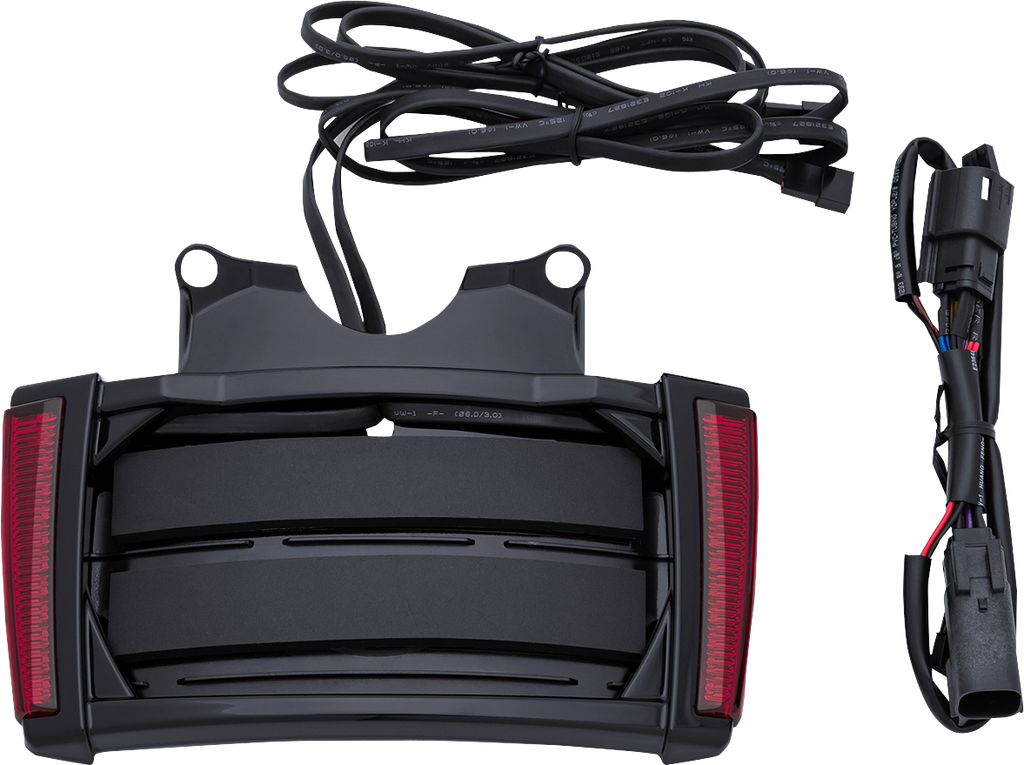 Ciro Frame Lp W/leds - Black/Red