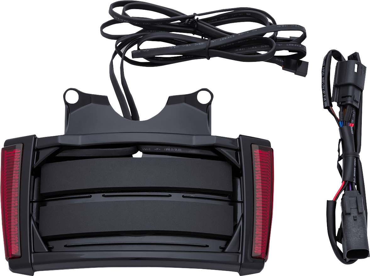 Ciro Frame Lp W/leds - Black/Red