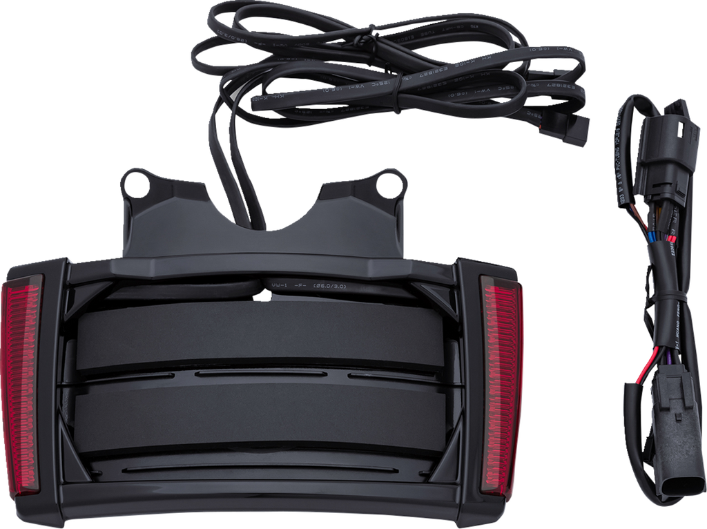 Ciro Frame Lp W/leds - Black/Red