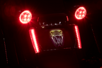 Ciro Frame Lp W/leds - Black/Red