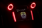 Ciro Frame Lp W/leds - Black/Red
