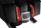 Ciro License Plate Frame Curved With Led Light Chrome