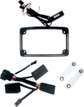 Custom Dynamics License Plate Frame Led All In One Black