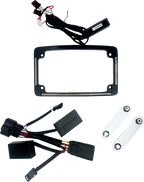 Custom Dynamics License Plate Frame Led All In One Black