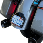 Custom Dynamics License Plate Frame Led All In One Black