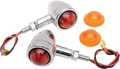 Drag Specialties Light,mini-bullet Ambr/rd