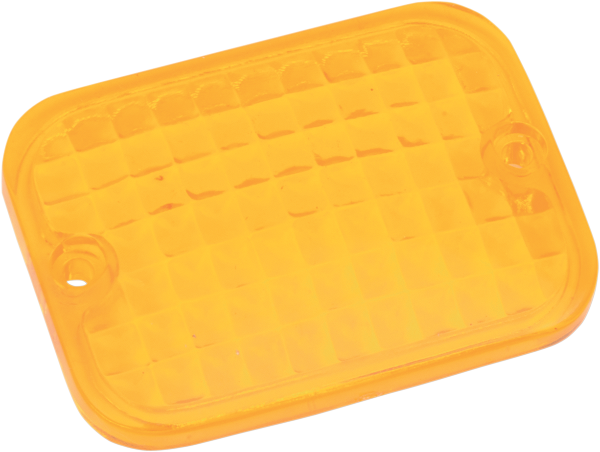 Drag Specialties Lens Repl Rectangular Amb