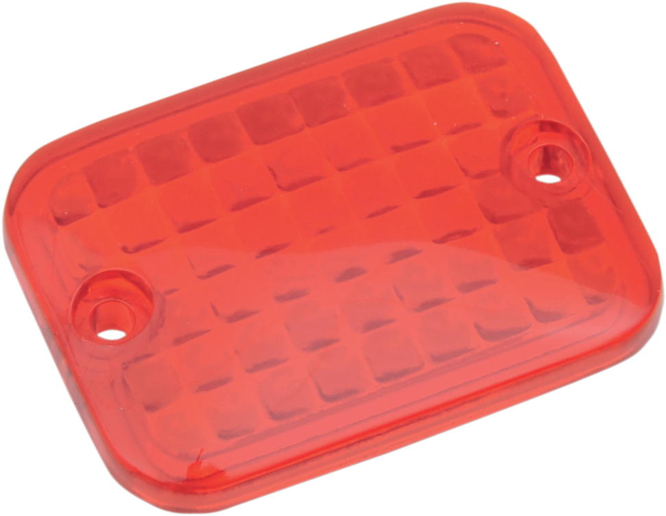 Drag Specialties Lens Repl Mini Rectangred