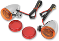Drag Specialties Light Mini-deuce Amb/red