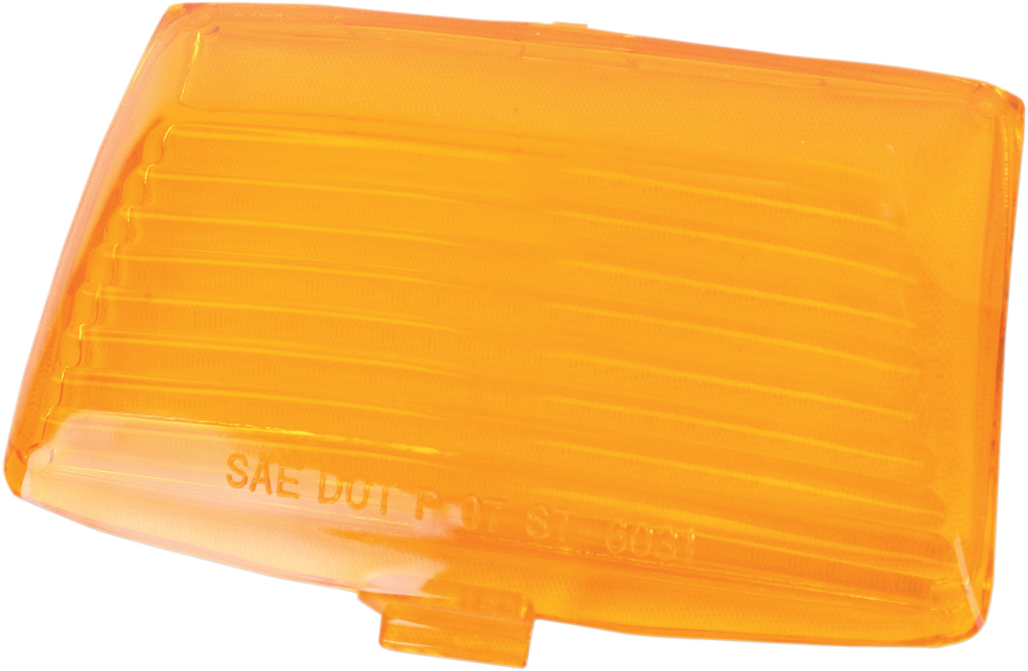 Drag Specialties Lens Tip Amber F 84-13FLT