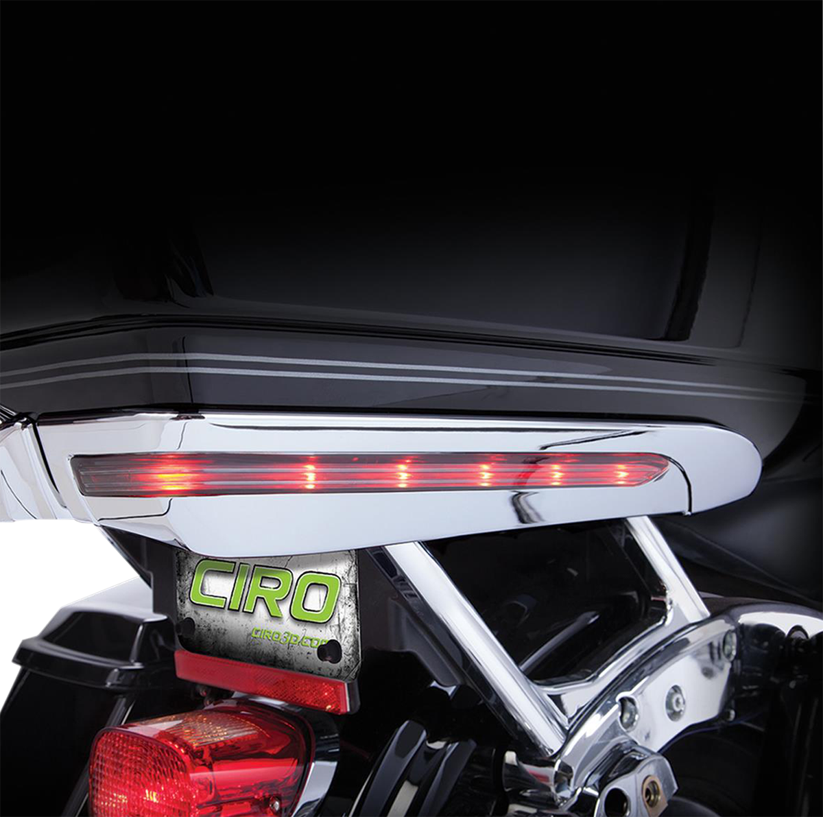 Ciro Light Tour Pack Chrome