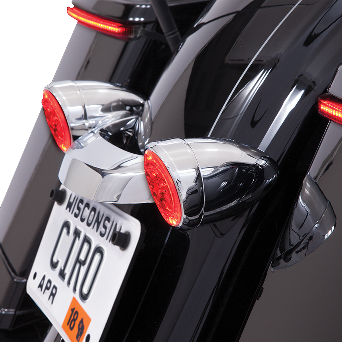 Ciro Light Fang Rear Chrome