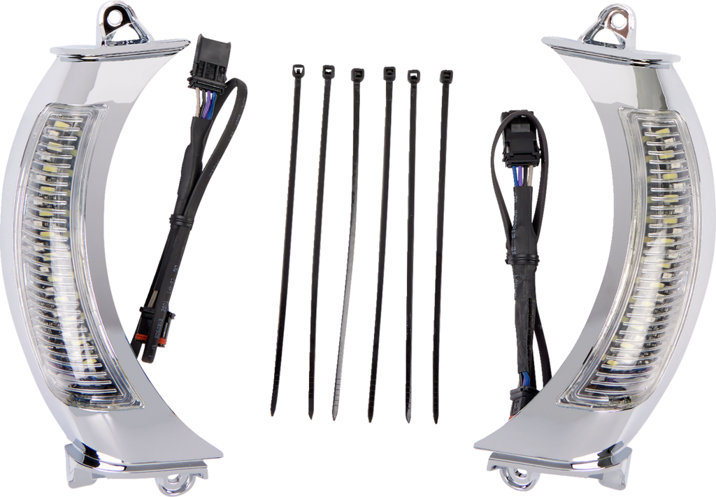 Ciro Light Bezel Fang Fltr - Chrome