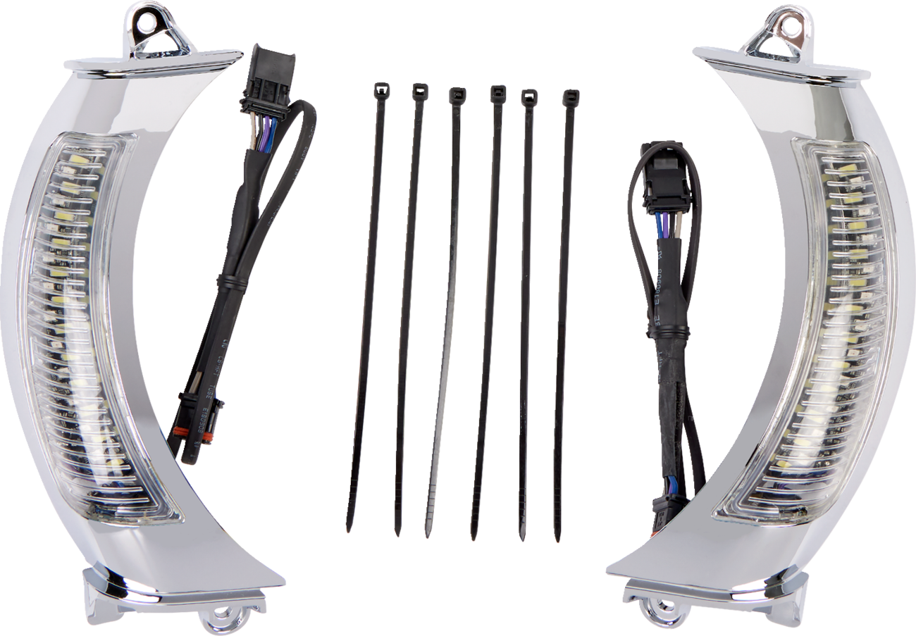 Ciro Light Bezel Fang Fltr - Chrome