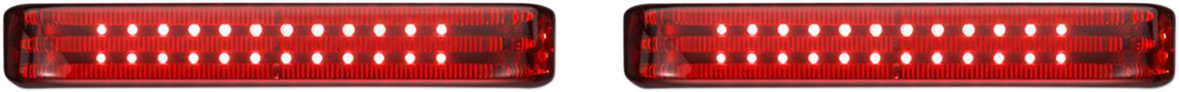 Custom Dynamics Light Sbag SS8 - Chrome/Red