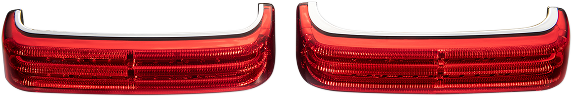 Custom Dynamics Light Sbag SS8 - Chrome/Red