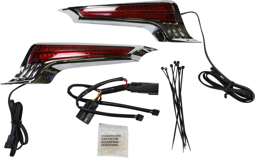 Ciro Lights Fill Flhx - Chrome/Red