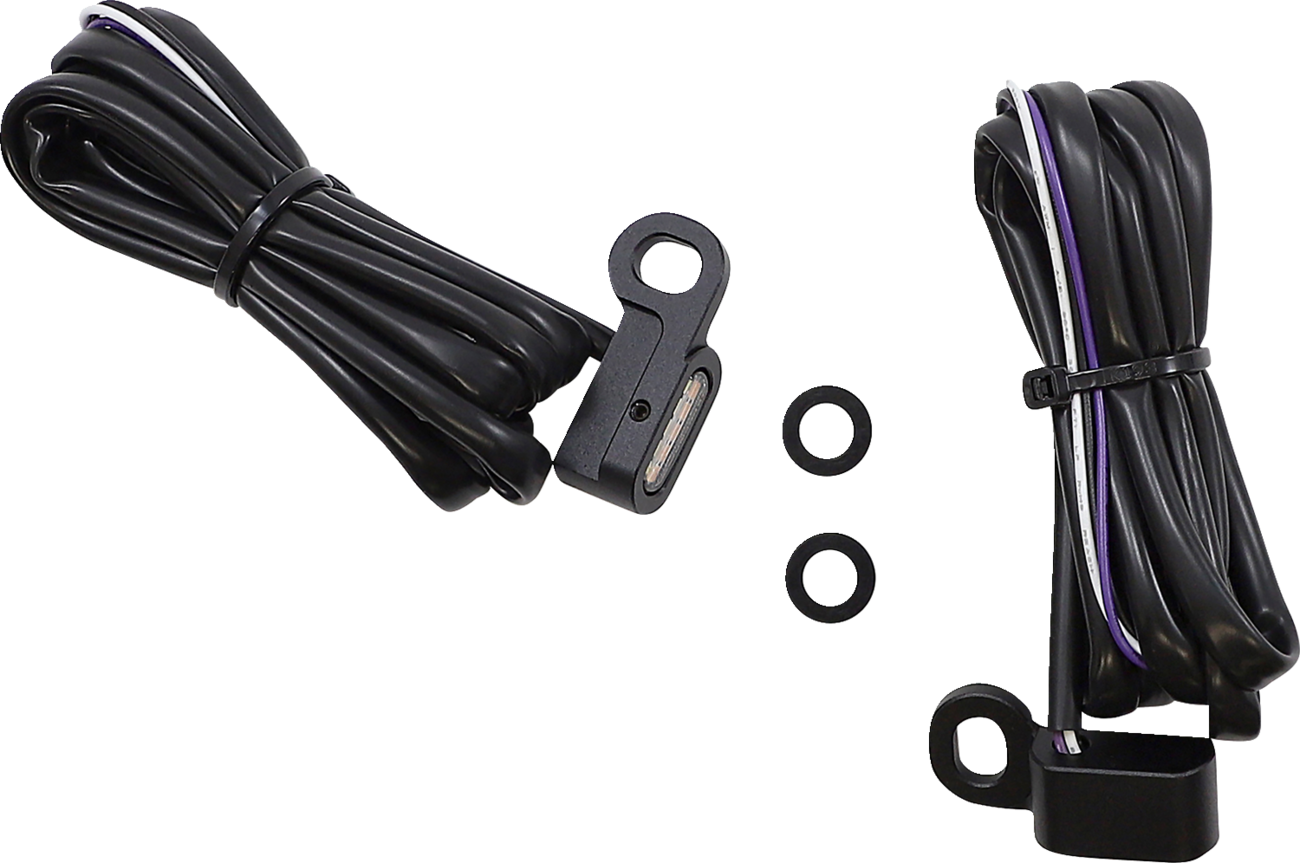 Drag Specialties Lights Mkr Mb Wh/amb Hyd