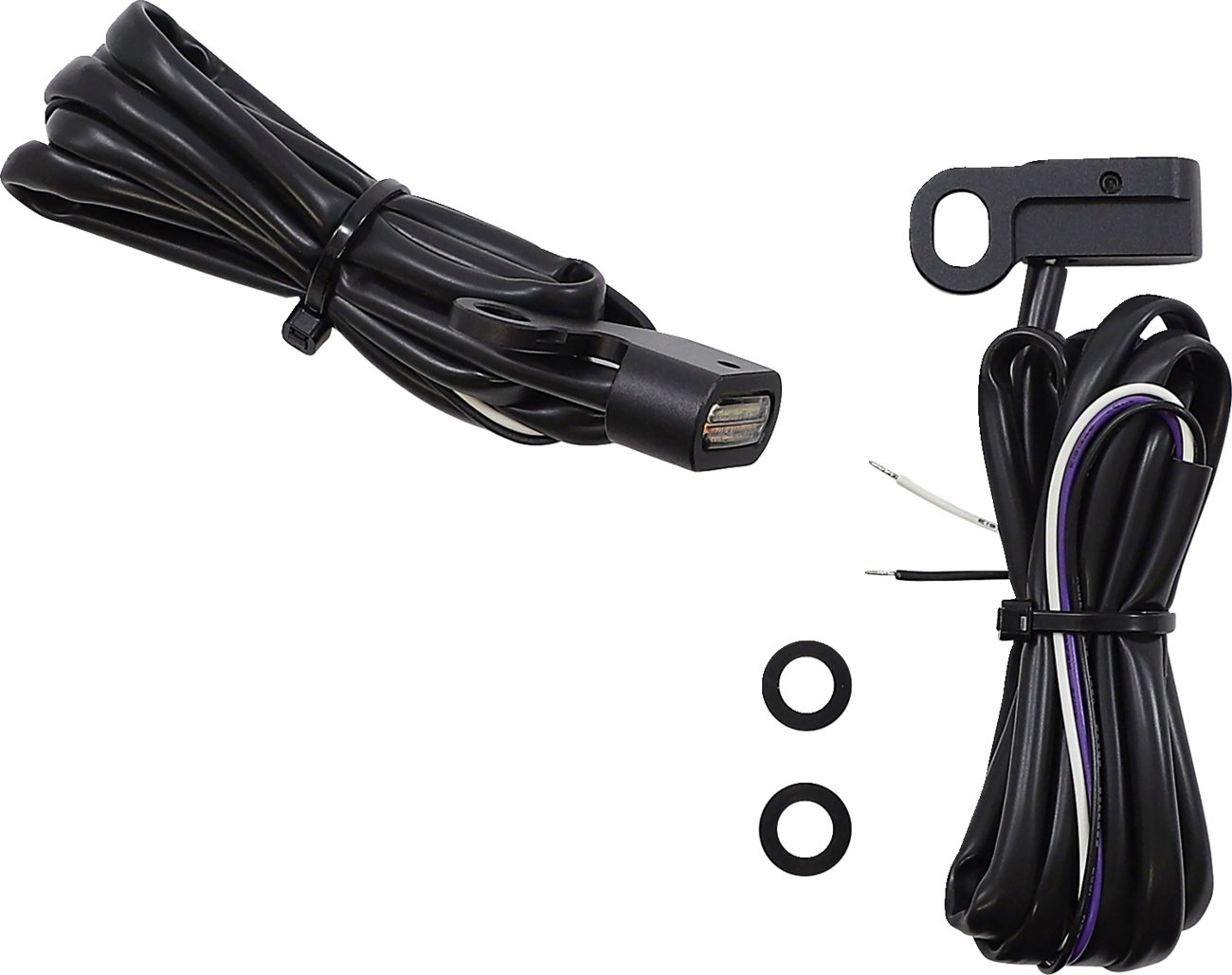 Drag Specialties Lights Mkr Mb Wh/ambr 96-
