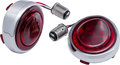 Ciro Light Fang Rear - Chrome/Red