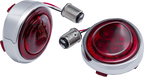Ciro Light Fang Rear - Chrome/Red