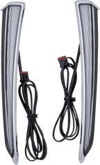 Ciro Lights Fang Lwr Frng - Chrome