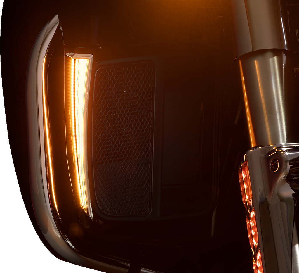 Ciro Lights Fang Lwr Frng - Chrome