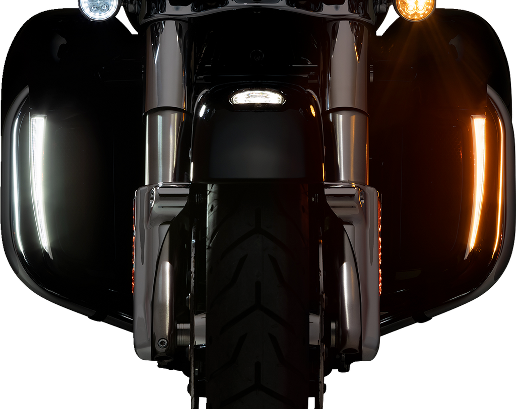 Ciro Lights Fang Lwr Frng - Chrome